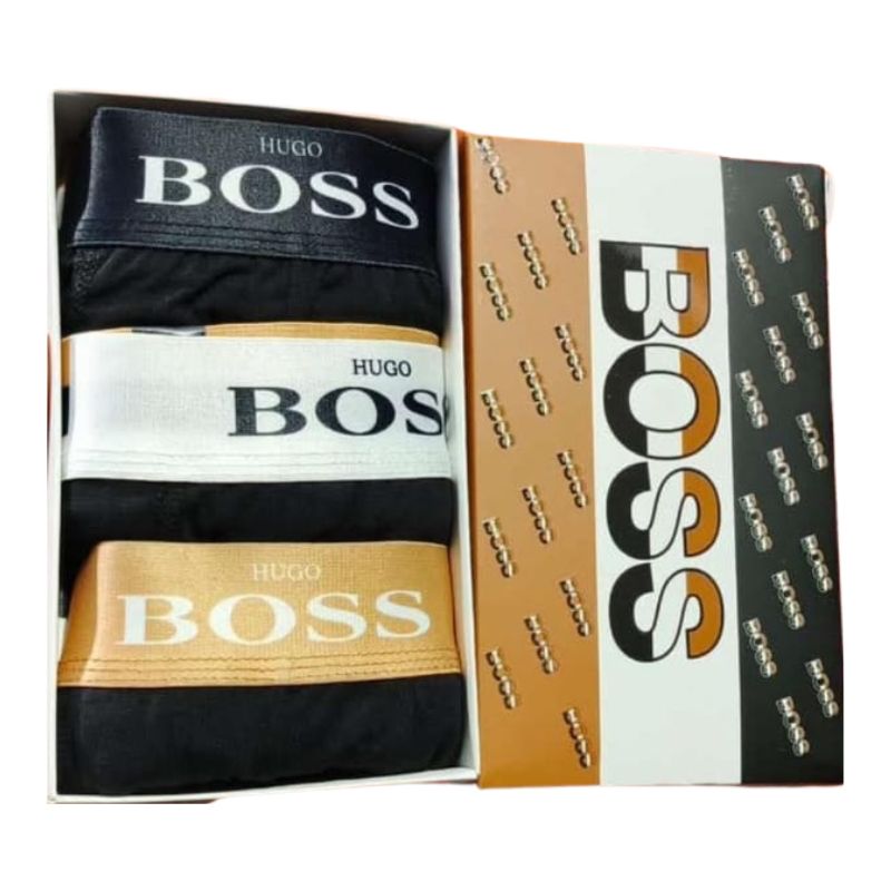Lot de 3 Boxers à logo Hugo Boss