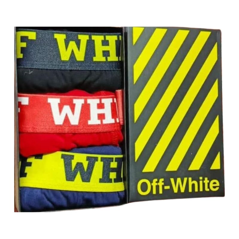 Lot de 3 Boxers à logo Off-White en 3 couleurs