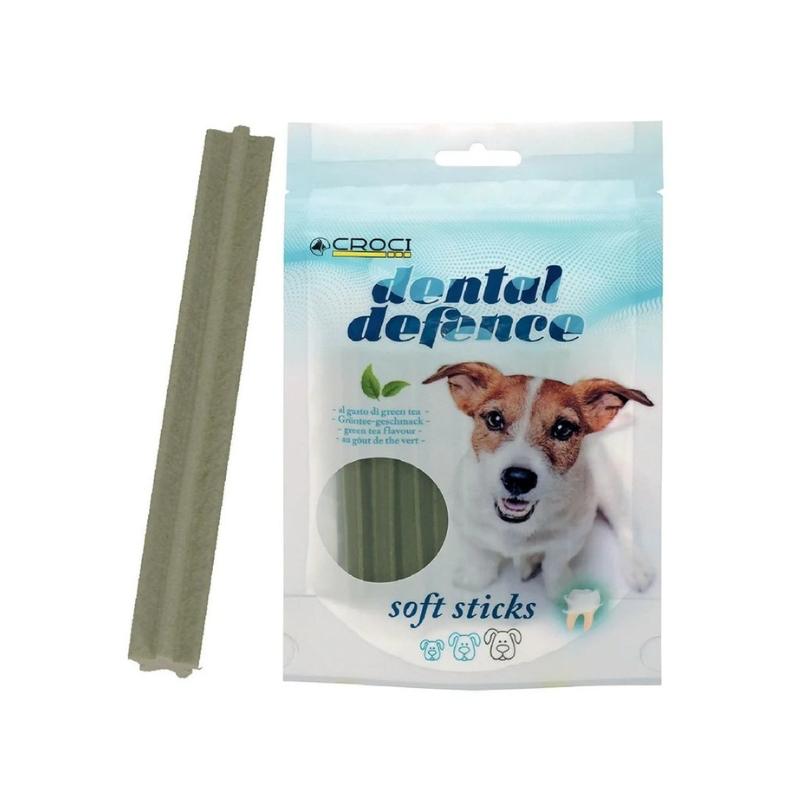 Croci Dental Defence Soft Sticks Thé Vert