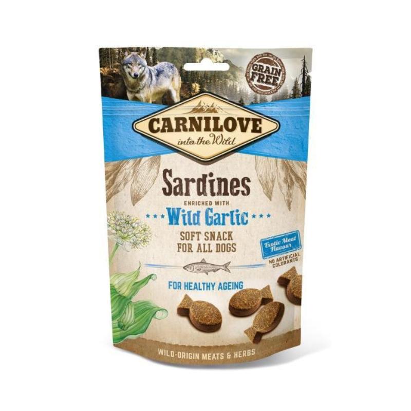Carnilove Sardines Wild Garlic Soft Snack 200 g