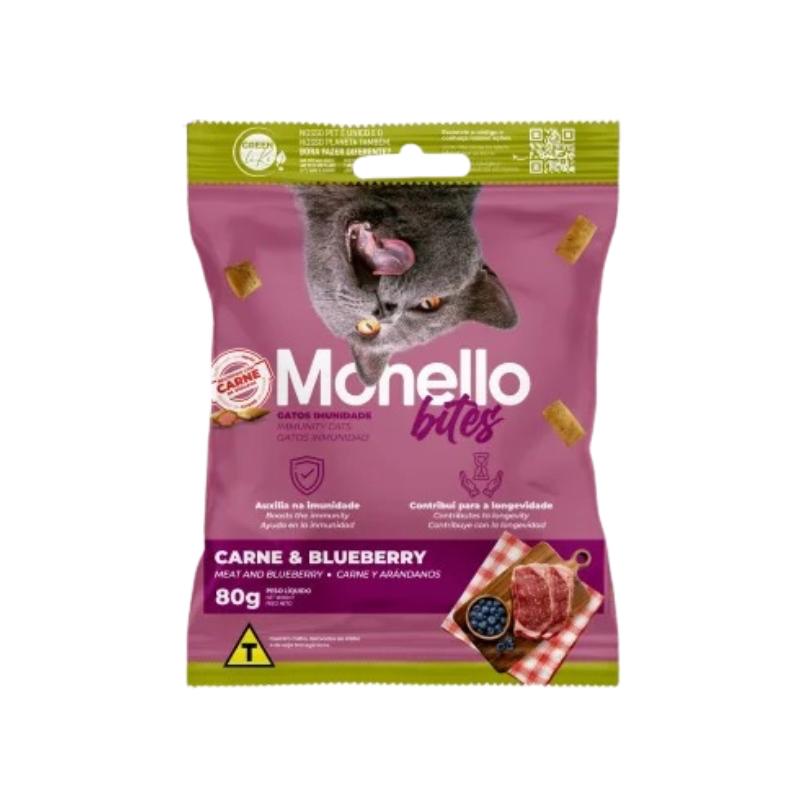 Monello Bites Immunity Cats Meat Blueberry 80 g
