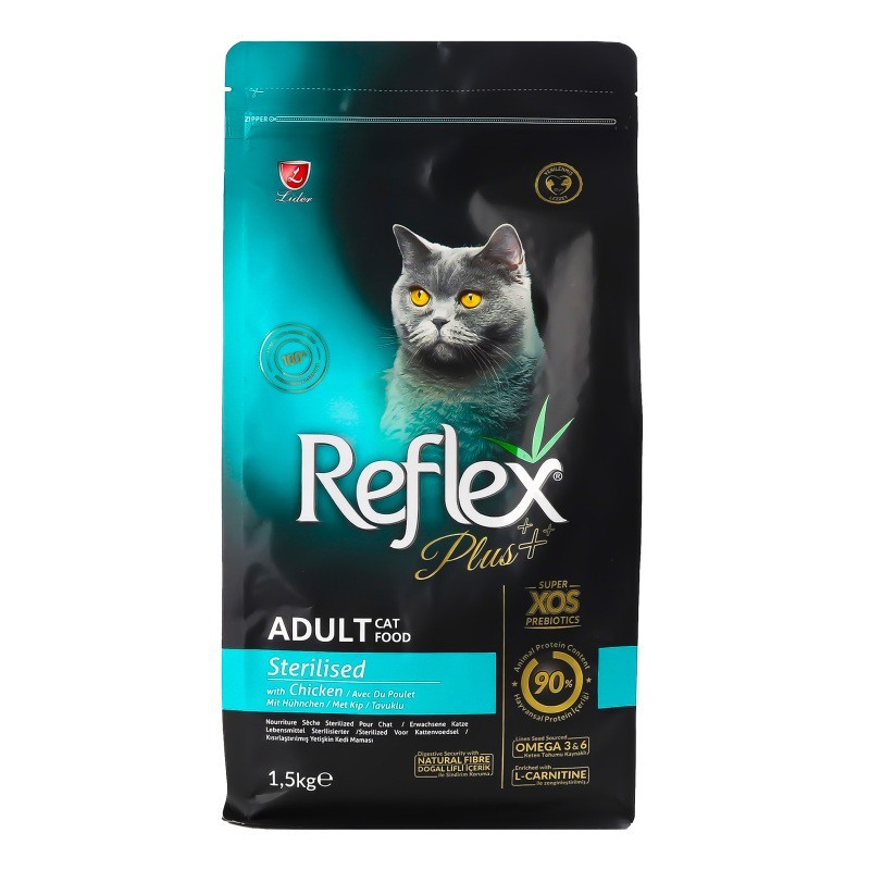 Reflex Plus Sterilised Cat Chicken 1.5 kg