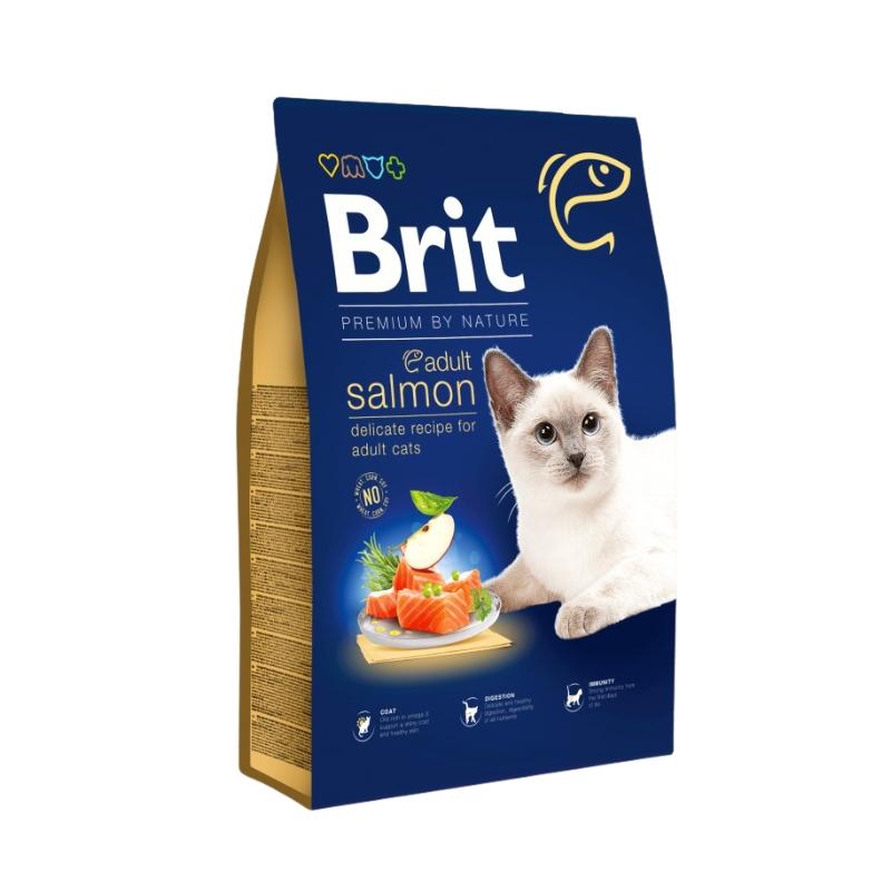 Brit Premium by Nature Adult Cat Salmon