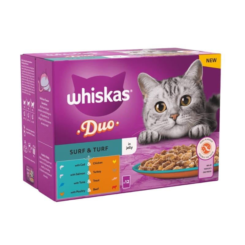 Whiskas Saumon et Dinde 85 g