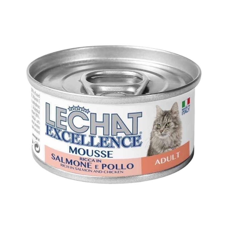 LeChat Excellence Mousse Saumon et Poulet Kitten 85 g