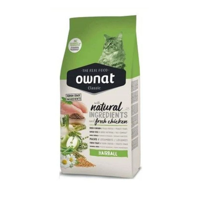Ownat Classic Cat Hairball Chicken 1.5 kg