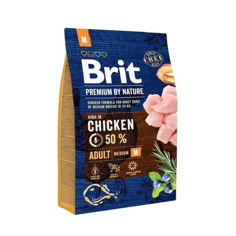 Brit Premium by Nature Dog Adult Medium Chicken 15 kg