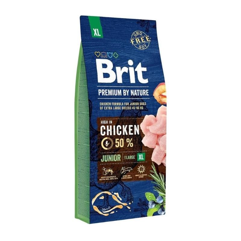 Brit Premium by Nature Dog Junior XL Chicken 15 kg