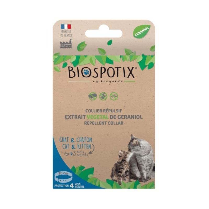 Biospotix Collier Repulsif Chat et Chaton 35 cm