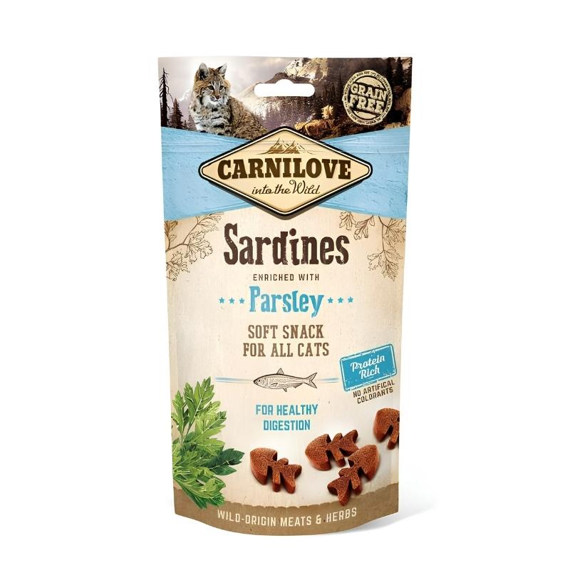 CARNILOVE CHAT SNACK SARDINE 50 GR