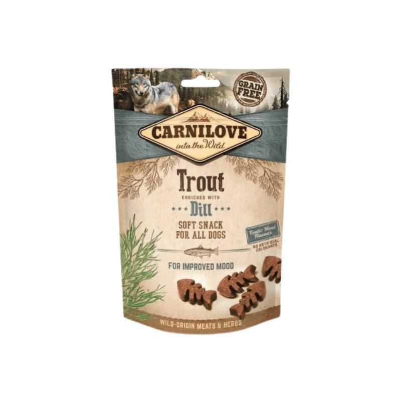 CARNILOVE DOG SNACK TROUT 200 GR