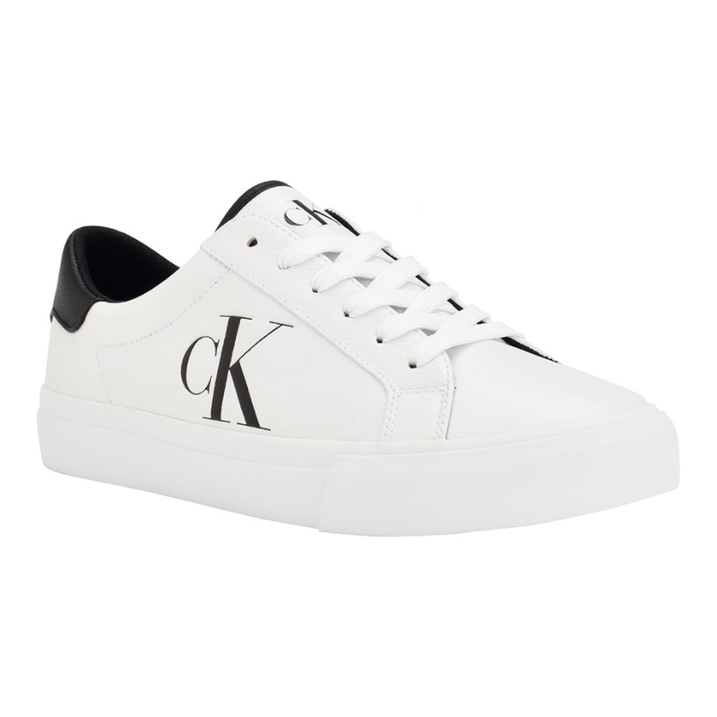 Calvin Klein Rex Men's Sneakers, White and Black