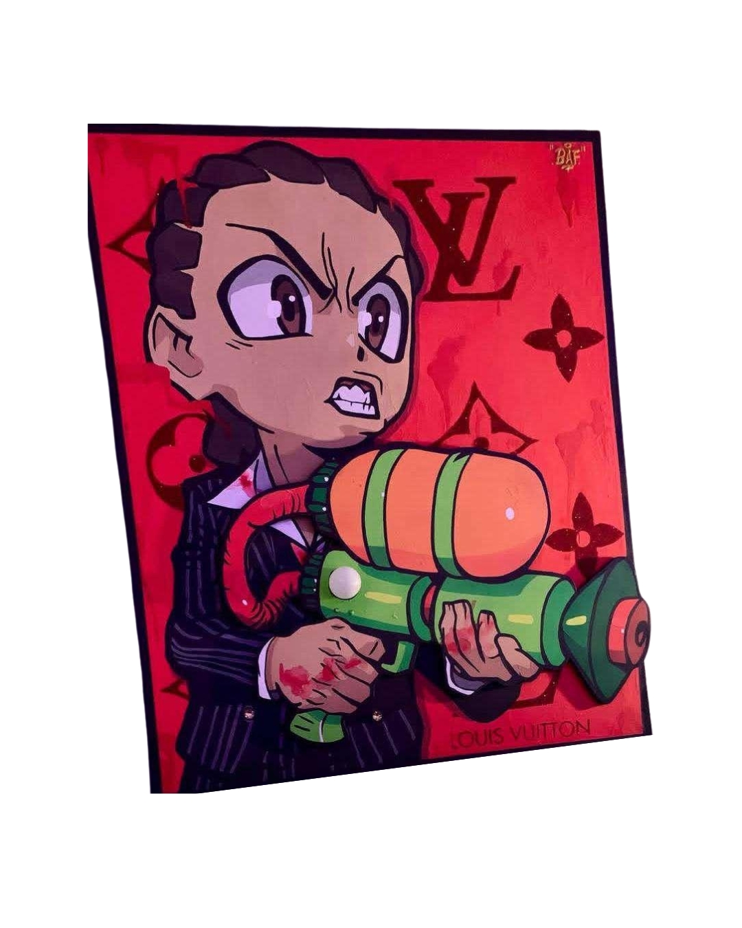 Peinture The Boondocks X Louis Vuitton