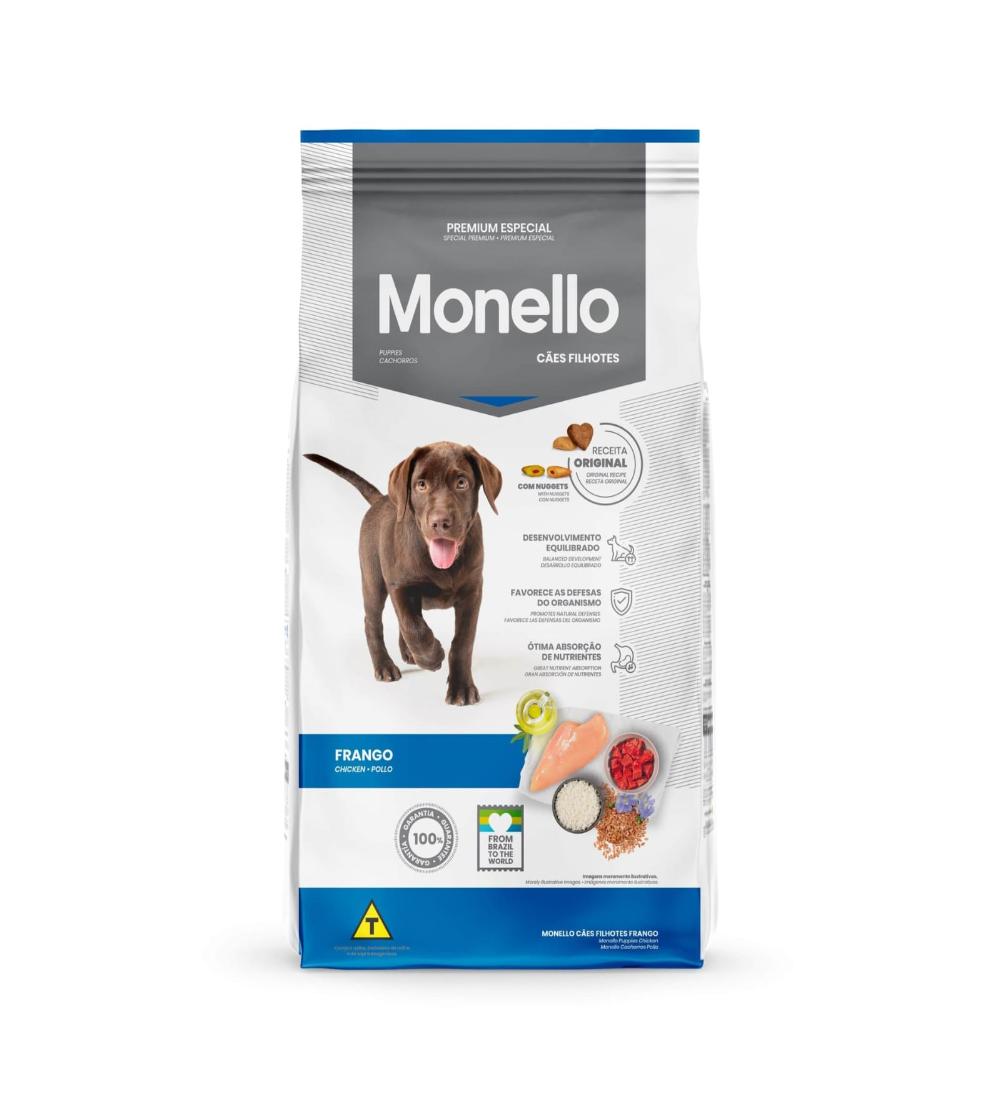 Croquettes Monello chiot toutes races poulet 1 kg