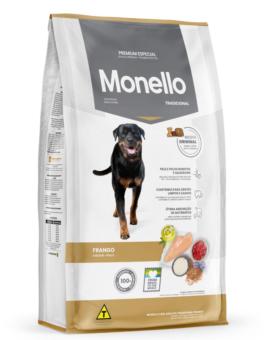 Croquettes Monello Adulte poulet & riz 1 kg