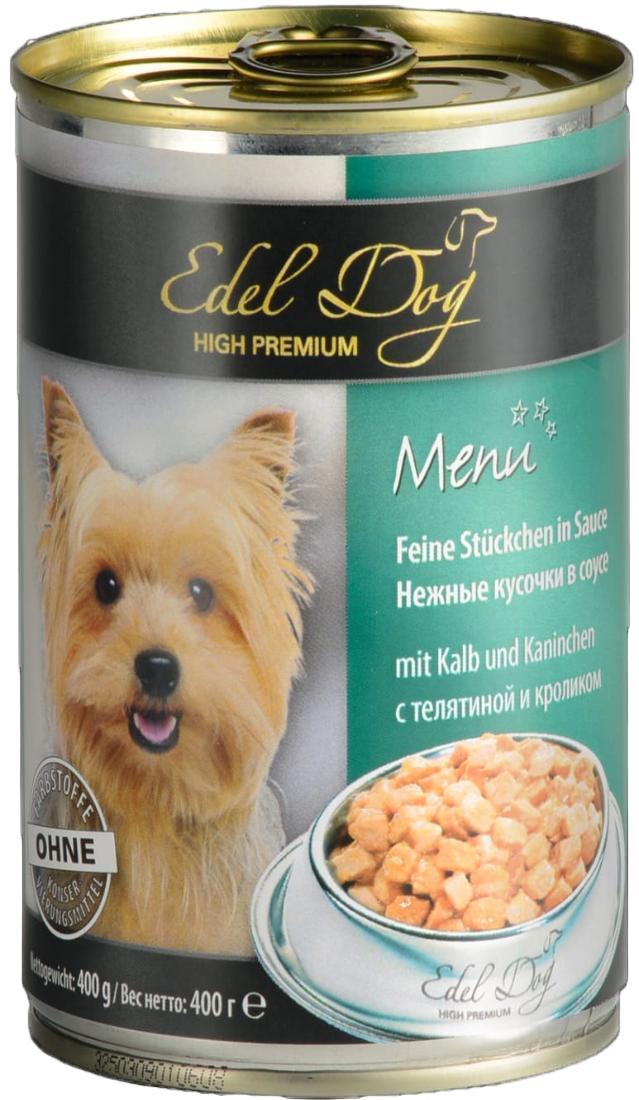 Edel Dog morceaux en sauce veau & lapin