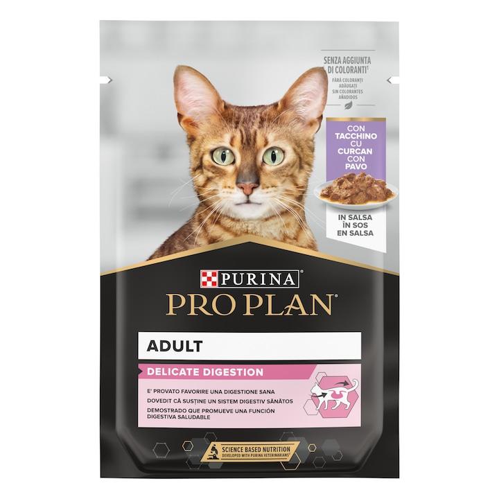 Purina Pro Plan Adult Delicate Digestion dinde en sauce