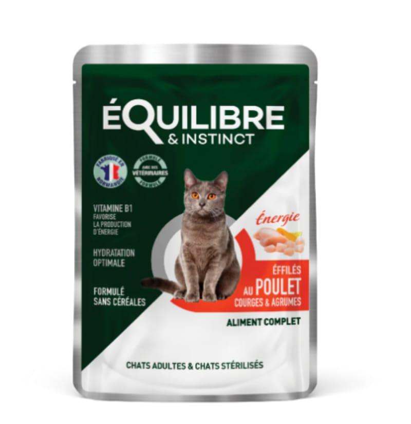 Équilibre pochon effilés au poulet 85 g