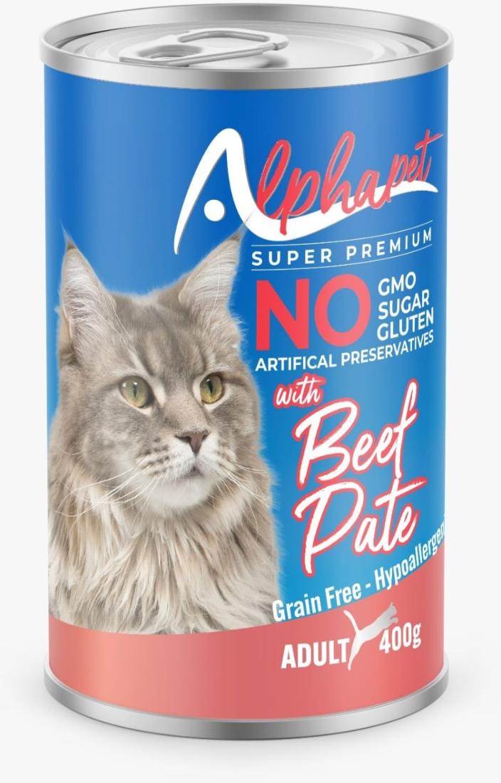 Alphapet pâtée pour chat adulte 400 g