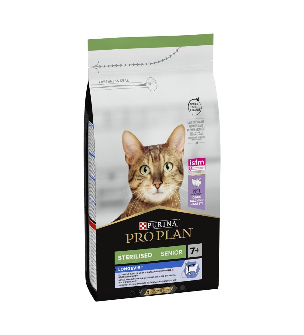 Purina Pro Plan Sterilised Senior 7+ dinde