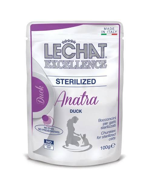 LeChat pochon pour chat stérilisé 100 g