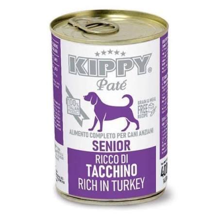 Kippy boîte chien dinde senior 400 g