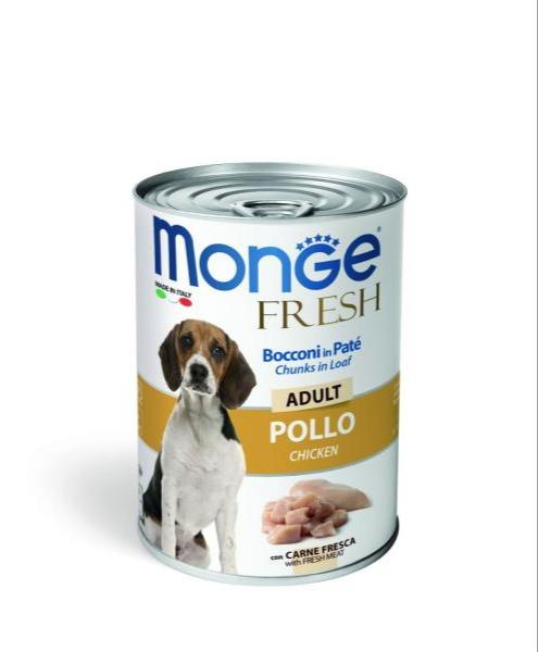 Monge boîte chien poulet 400 g
