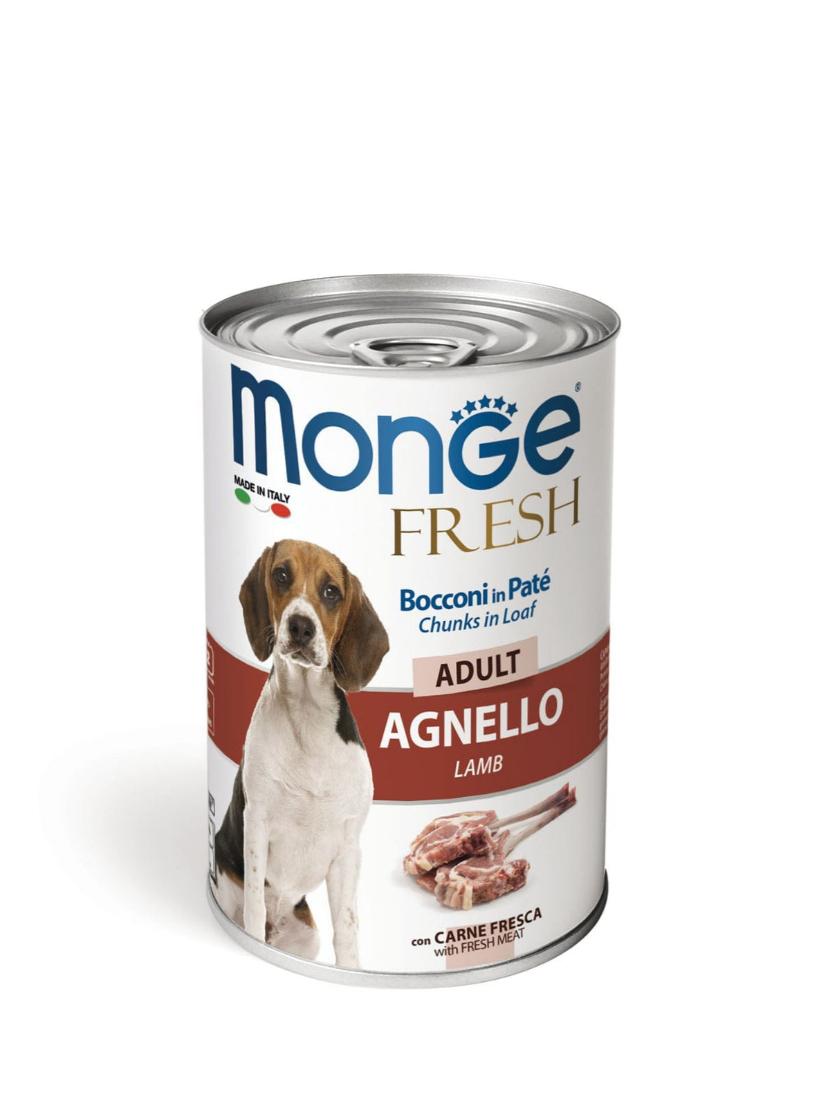 Monge boîte chien agneau 400 g