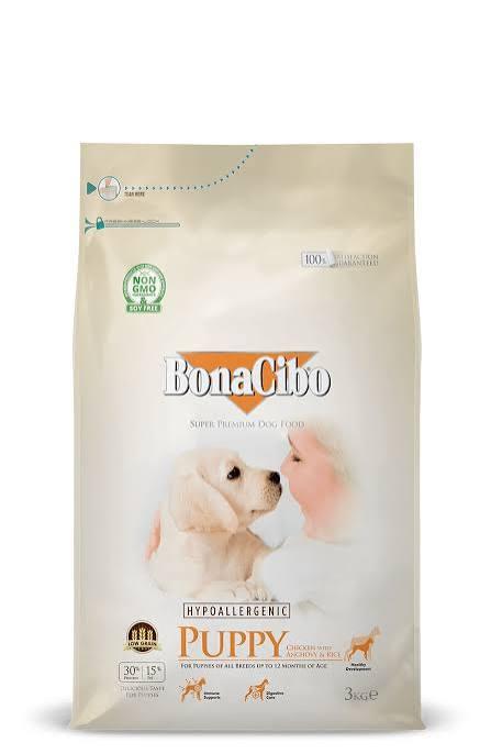 Bonacibo chiot poulet 3 kg