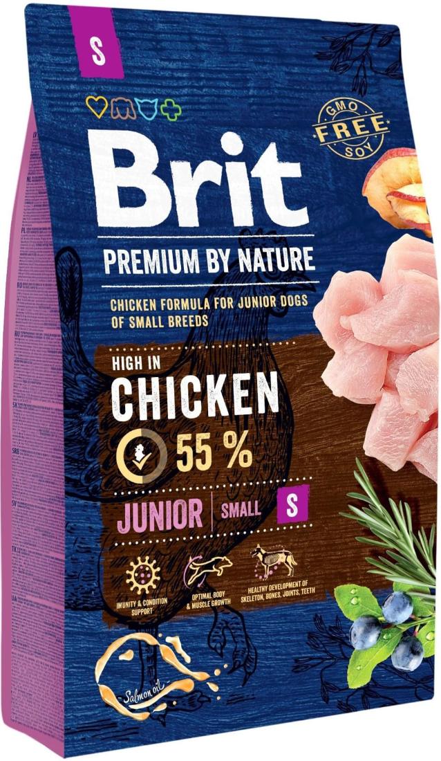 Brit Premium Junior poulet S 3 kg